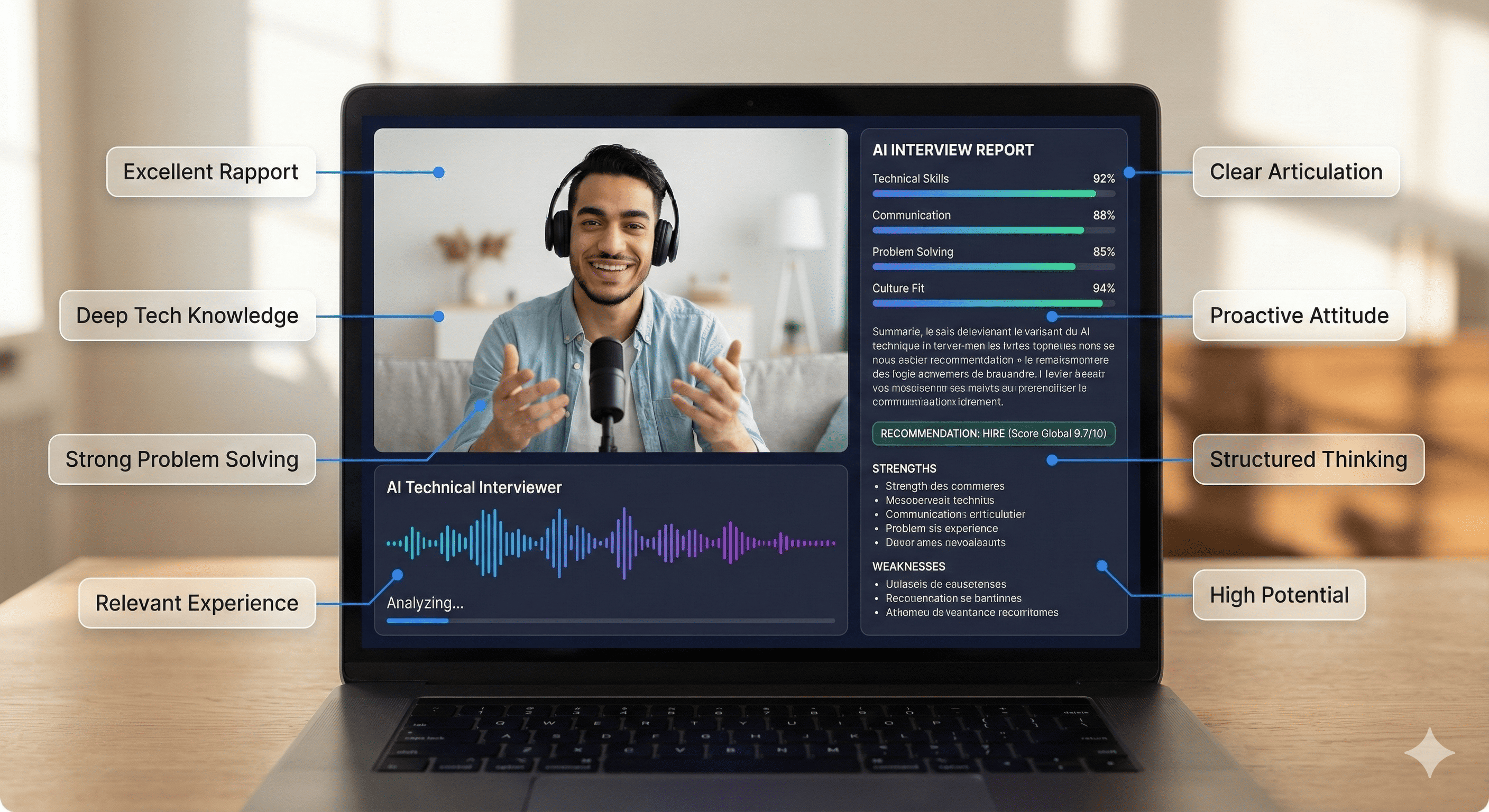 Dojoo Expert AI Interview Interface